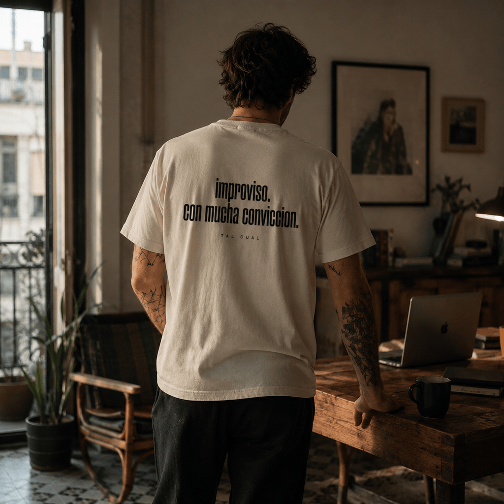 Improviso. Con mucha convicción. - TAL CUAL