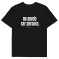 No puedo ser persona. - TAL CUAL