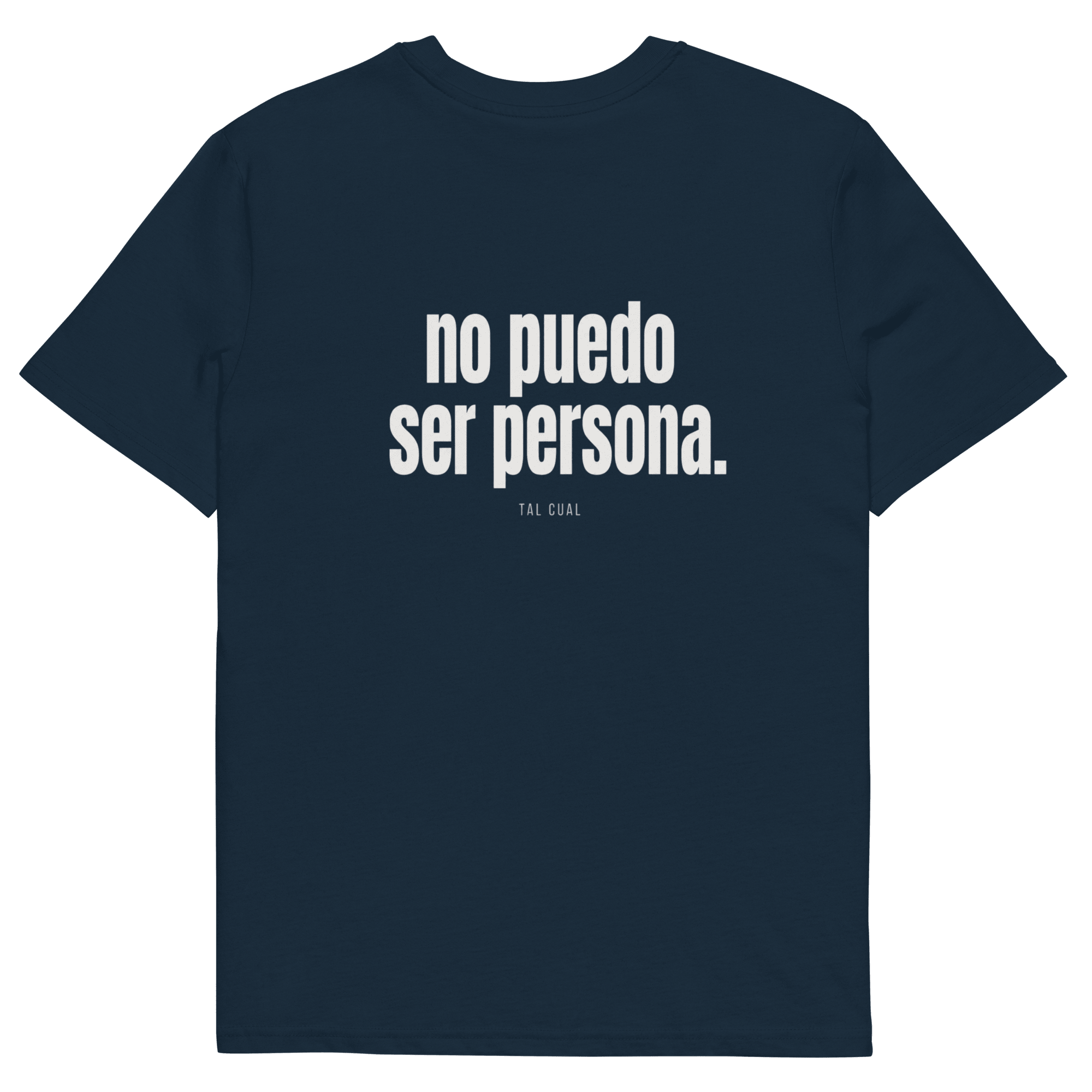 No puedo ser persona. - TAL CUAL